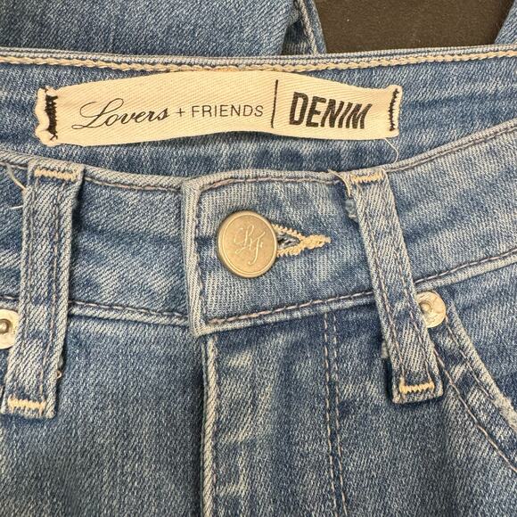 Lovers + Friends Davey In Mira Loma Distressed Hi-Rise Skinny Jeans Stretch 26 - Picture 10 of 11